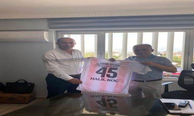 Alaşehir Belediye Başkan Yardımcısı Sn.Halil Koç'u Ziyaret Ettik.