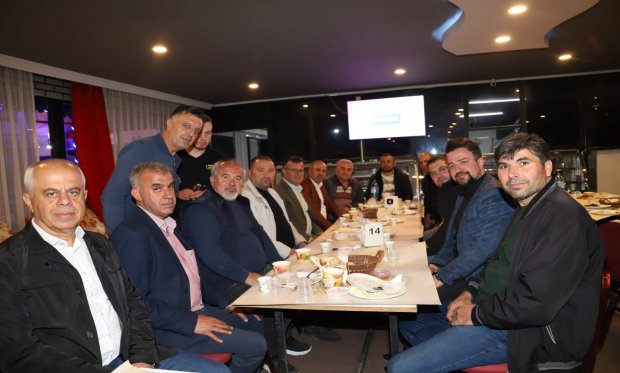 Alaşehir Belediyespor'umuzun düzenlemiş olduğu iftar yemeğine katılım sağladık