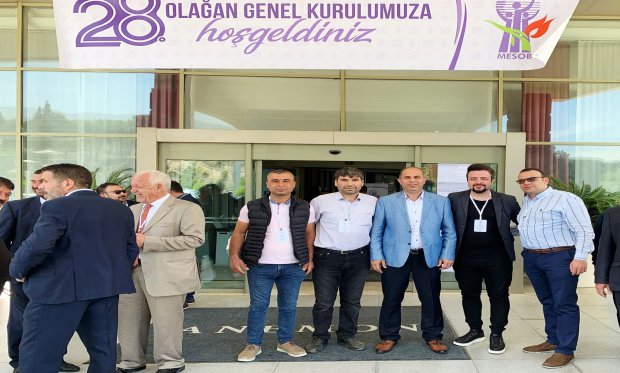 Esnaf ve Sanatkarlar Odaları Birliğimizin 28'inci olağan genel kuruluna katıldık.